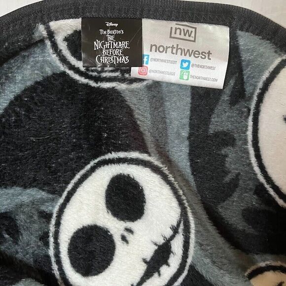 Disney Nightmare Before Christmas Toddler Plush Throw Stuffed Jack Cosplay Cozy - Picture 2 of 7